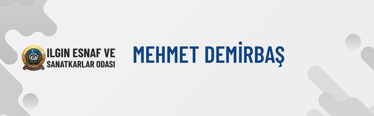 MEHMET DEMİRBAŞ