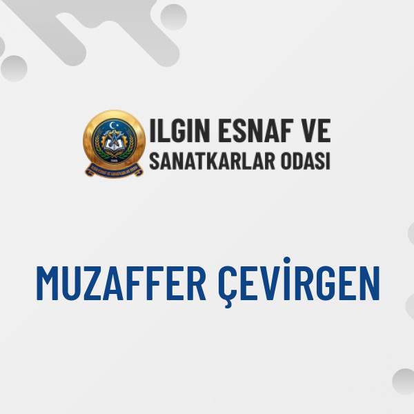 MUZAFFER ÇEVİRGEN
