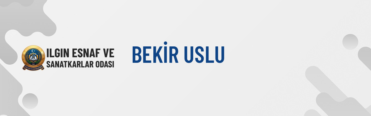 BEKİR USLU