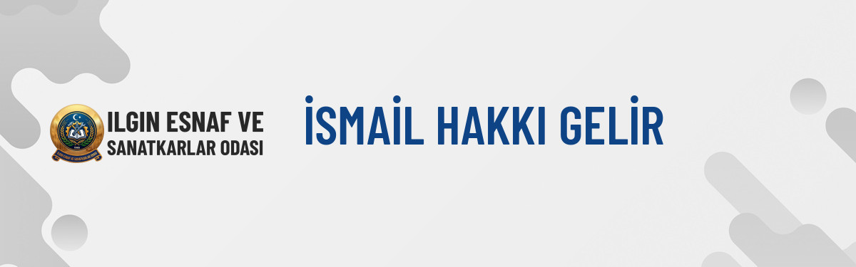 İSMAİL HAKKI GELİR