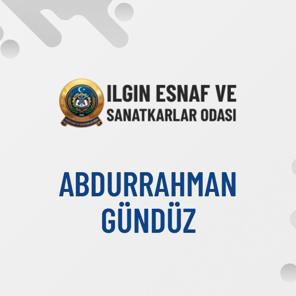 ABDURRAHMAN GÜNDÜZ