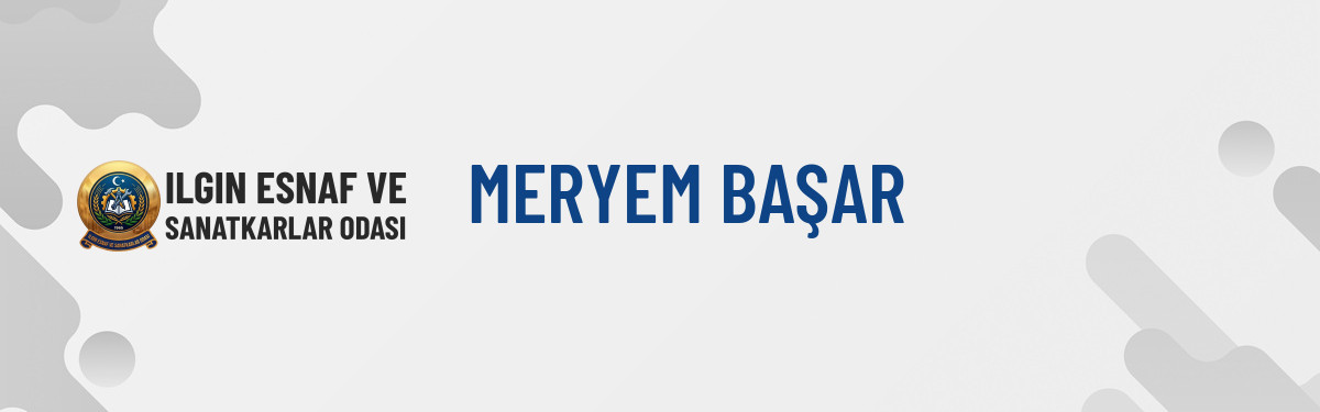 MERYEM BAŞAR
