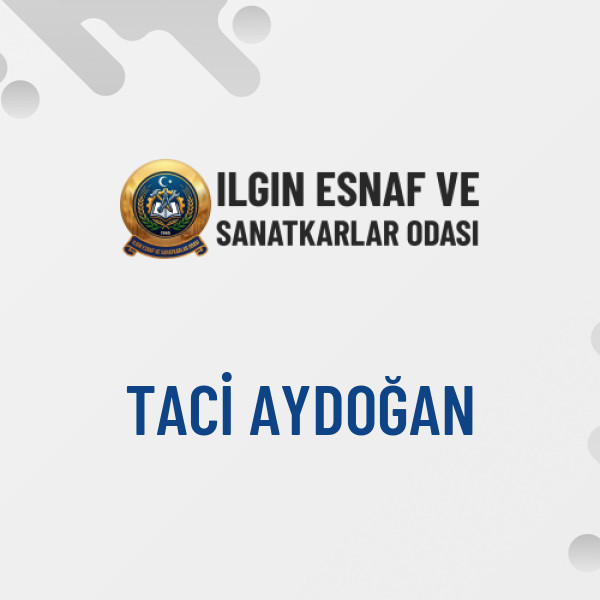 TACİ AYDOĞAN