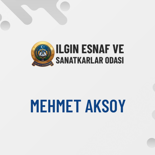 MEHMET AKSOY