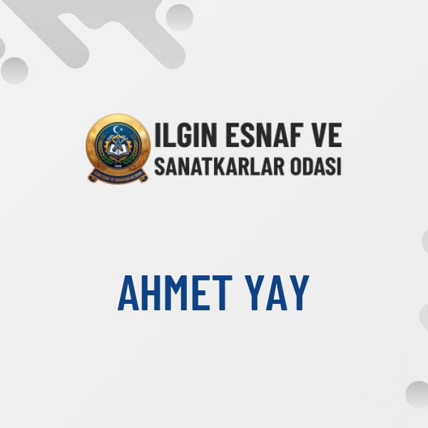 AHMET YAY