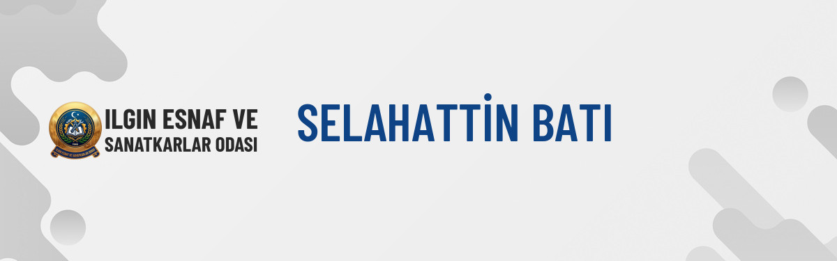 SELAHATTİN BATI