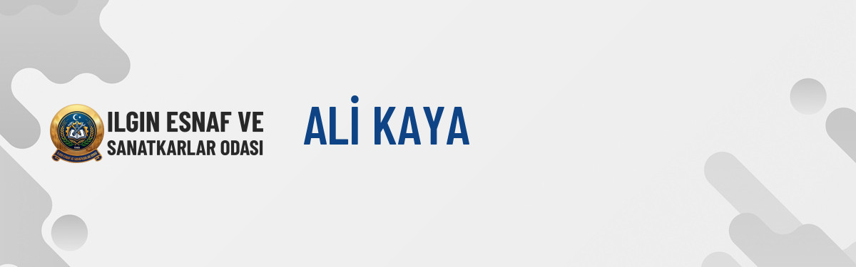 ALİ KAYA