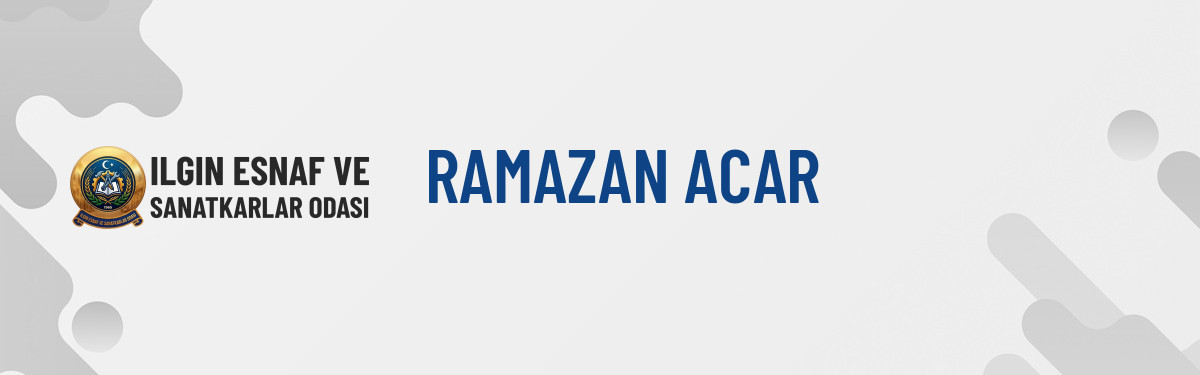 RAMAZAN ACAR