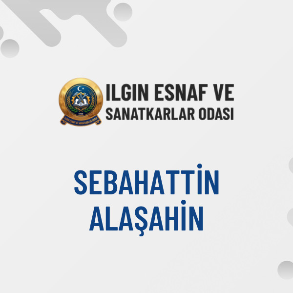 SEBAHATTİN ALAŞAHİN