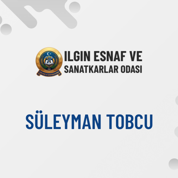 SÜLEYMAN TOBCU