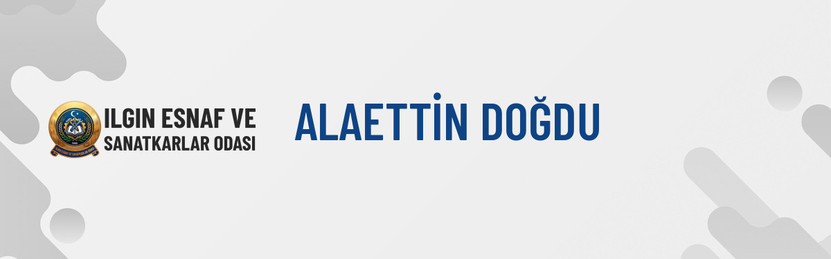 ALAETTİN DOĞDU
