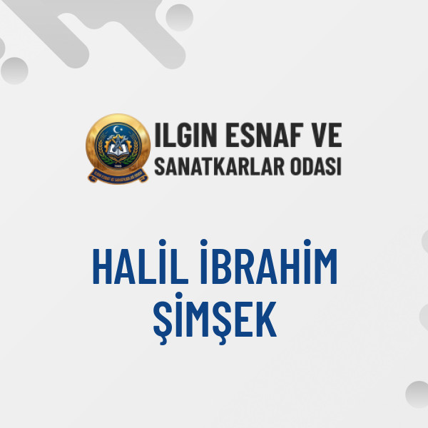 HALİL İBRAHİM ŞİMŞEK