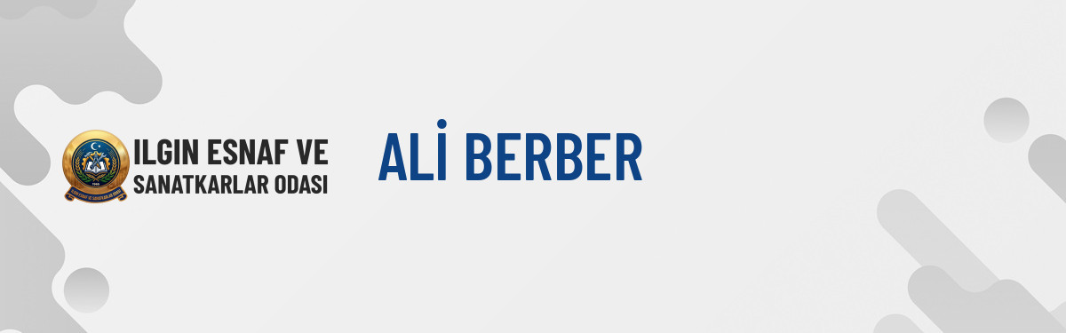ALİ BERBER