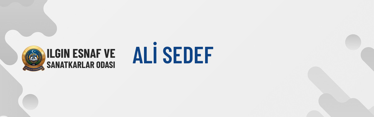 ALİ SEDEF