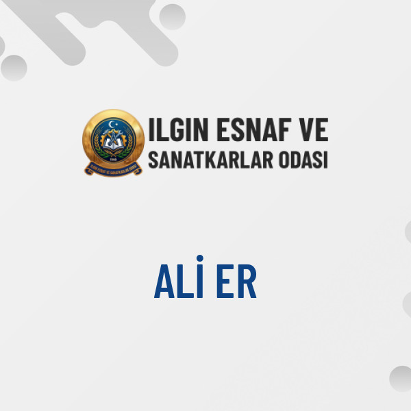 ALİ ER