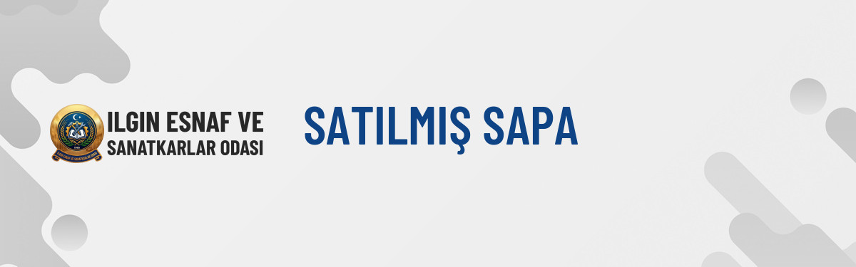 SATILMIŞ SAPA