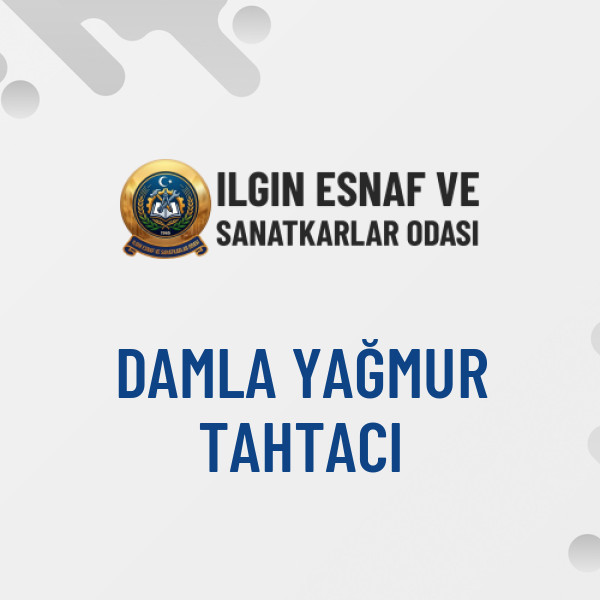 DAMLA YAĞMUR TAHTACI