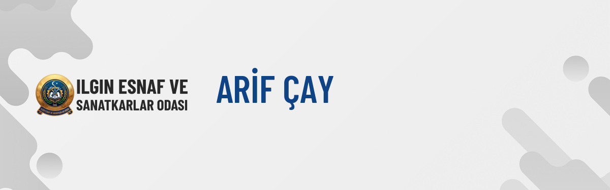 ARİF ÇAY