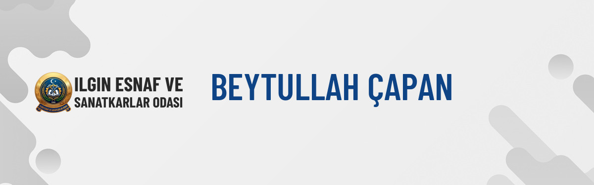 BEYTULLAH ÇAPAN