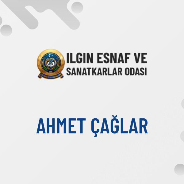 AHMET ÇAĞLAR