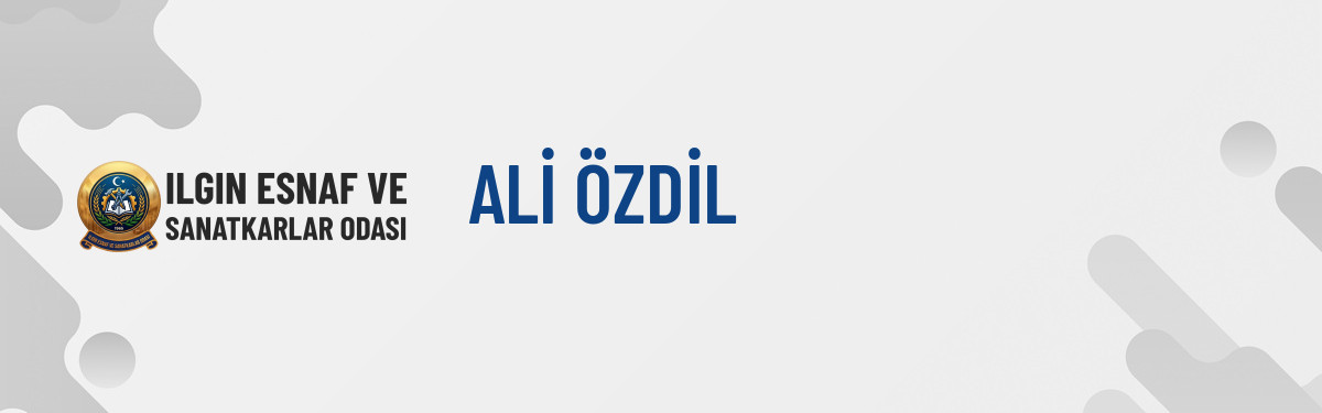 ALİ ÖZDİL