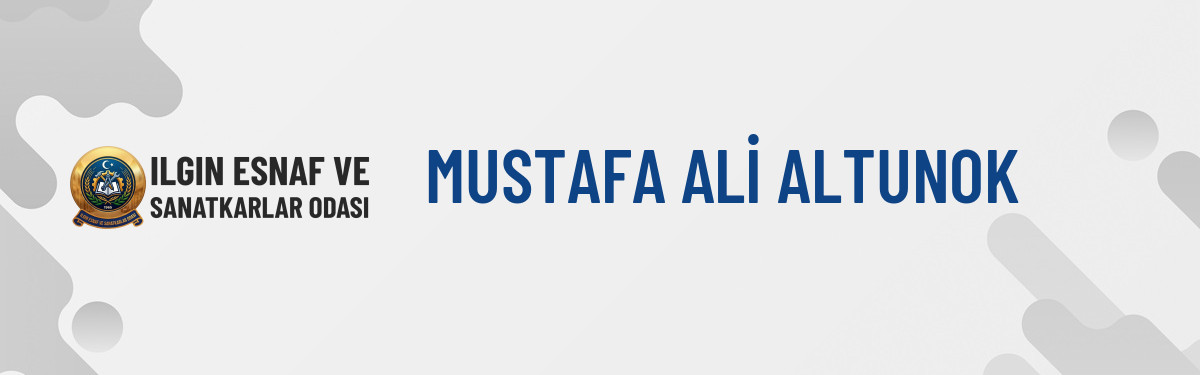 MUSTAFA ALİ ALTUNOK