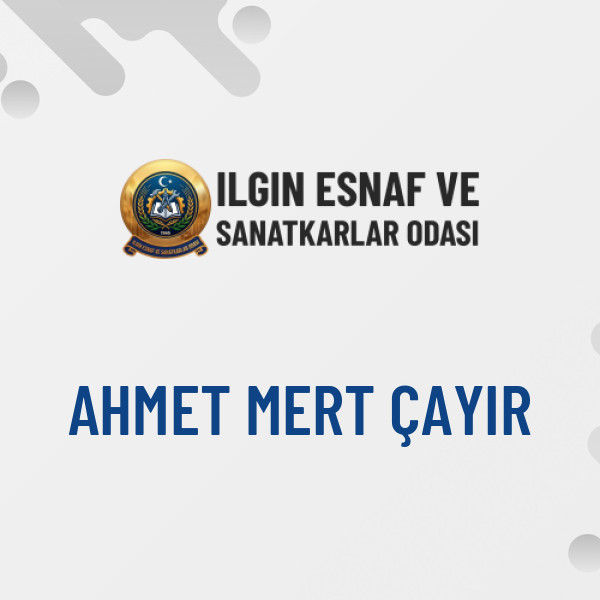 AHMET MERT ÇAYIR