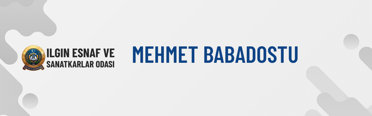 MEHMET BABADOSTU