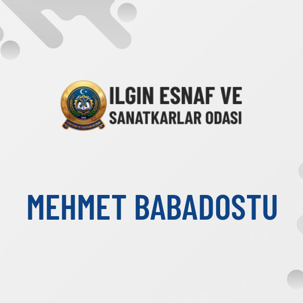 MEHMET BABADOSTU