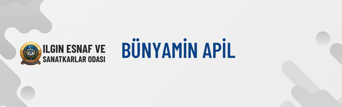 BÜNYAMİN APİL