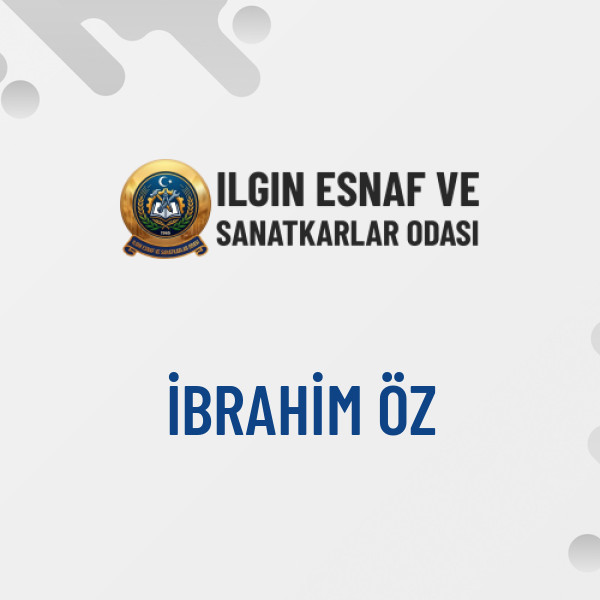 İBRAHİM ÖZ