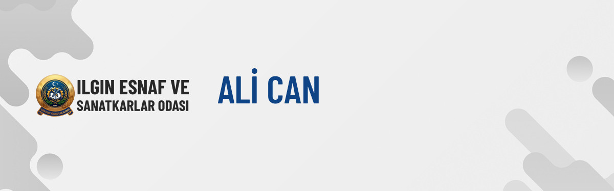 ALİ CAN