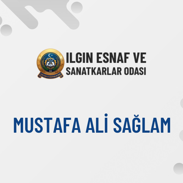 MUSTAFA ALİ SAĞLAM