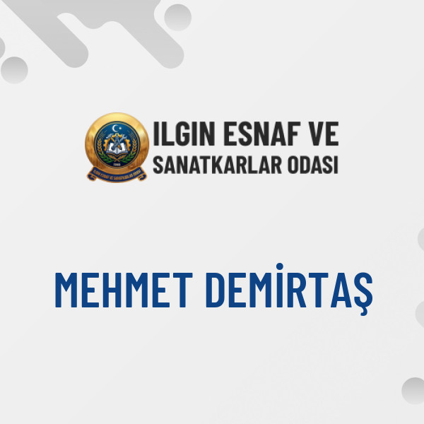 MEHMET DEMİRTAŞ