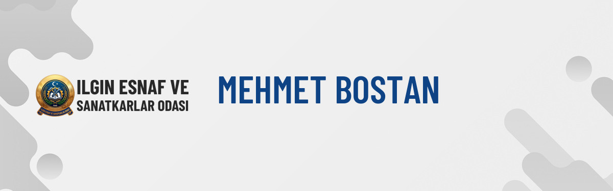 MEHMET BOSTAN
