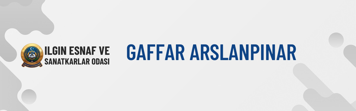 GAFFAR ARSLANPINAR