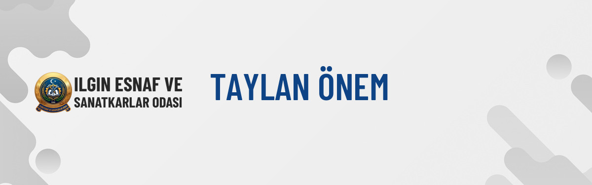 TAYLAN  ÖNEM