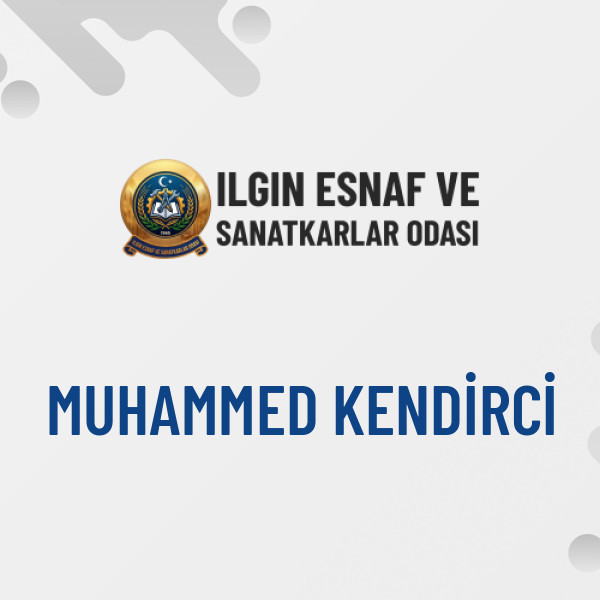 MUHAMMED KENDİRCİ