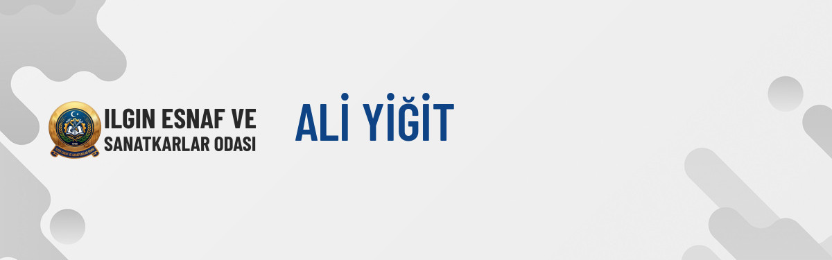 ALİ YİĞİT