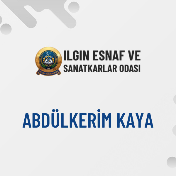 ABDÜLKERİM KAYA
