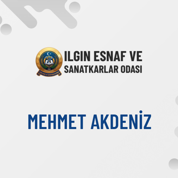 MEHMET AKDENİZ