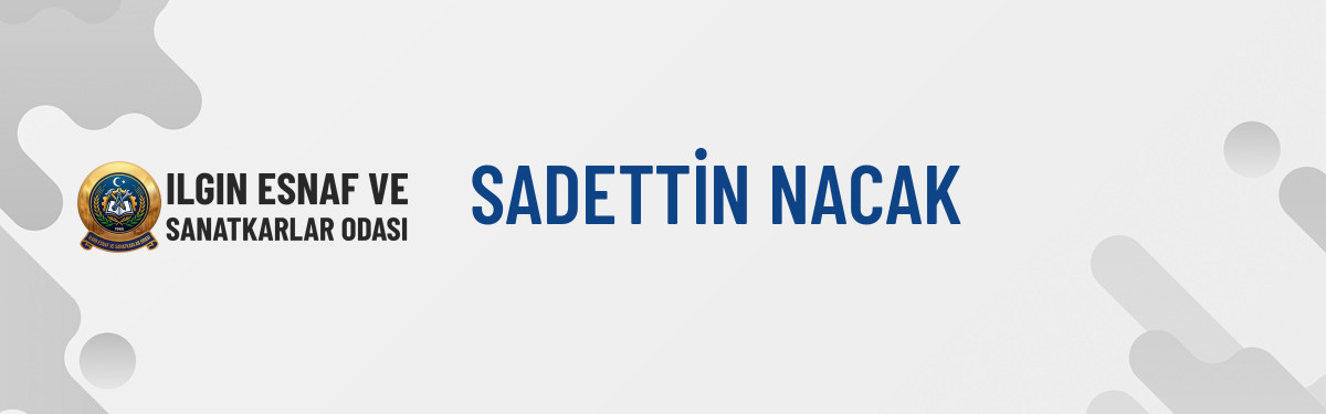 SADETTİN NACAK